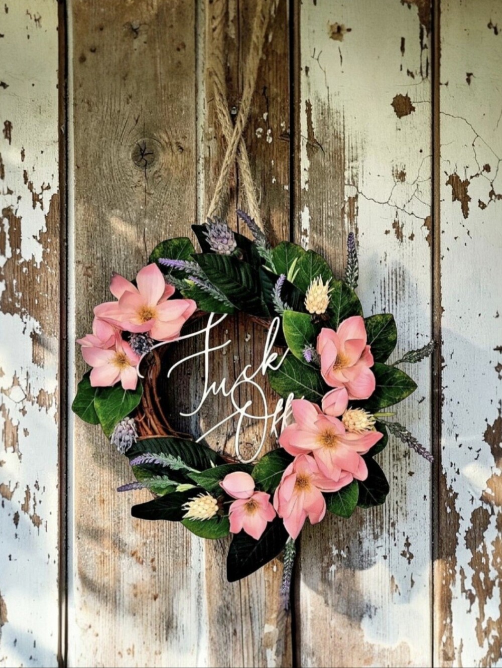 Floral wreath